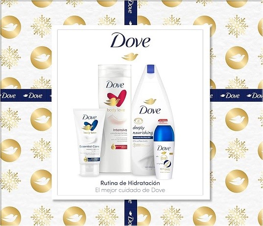 Kazeta Dove Silk Spg+deo+těl.ml + krém n - Kosmetika Pro ženy Dárkové kazety